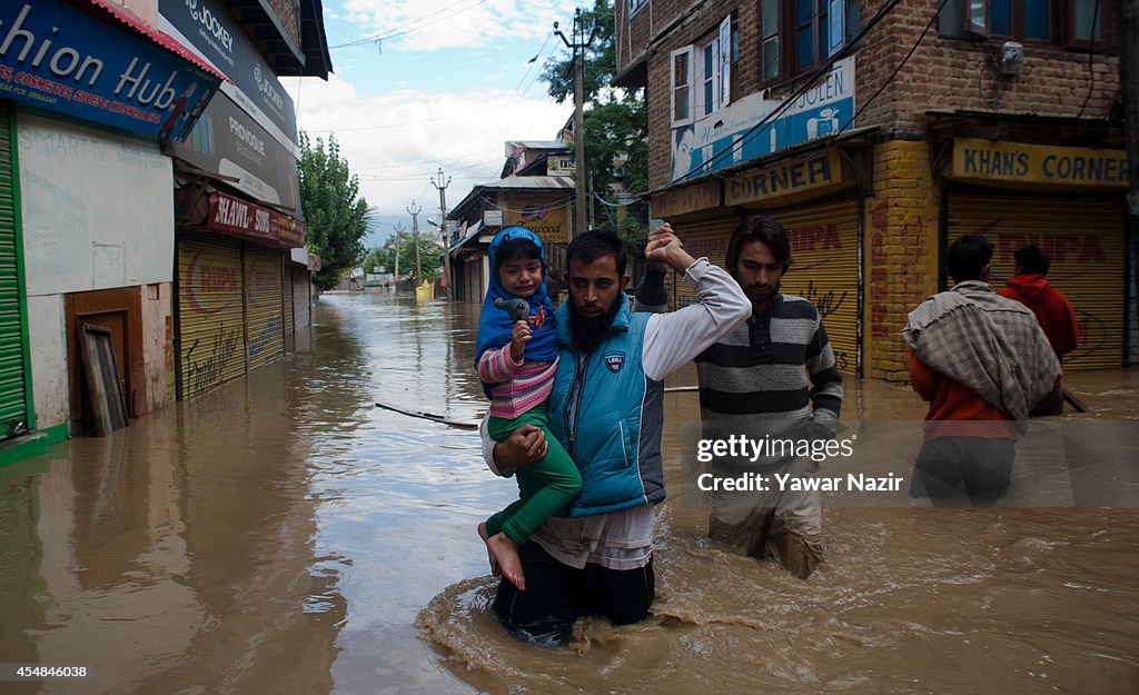 Rain And Floods Wreck Havoc In Kashmir
