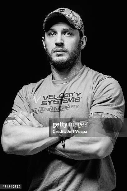 Actor Tom Hardy is photographed for a Portrait Session at the 2014 Toronto Film Festival on September 6, 2014 in Toronto, Ontario.