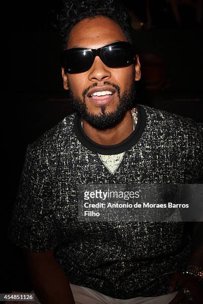 Miguel Jontel Pimentel attends the Alexander Wang show during Fashion Week Spring 2015 at Pier 94 on September 6, 2014 in New York City.