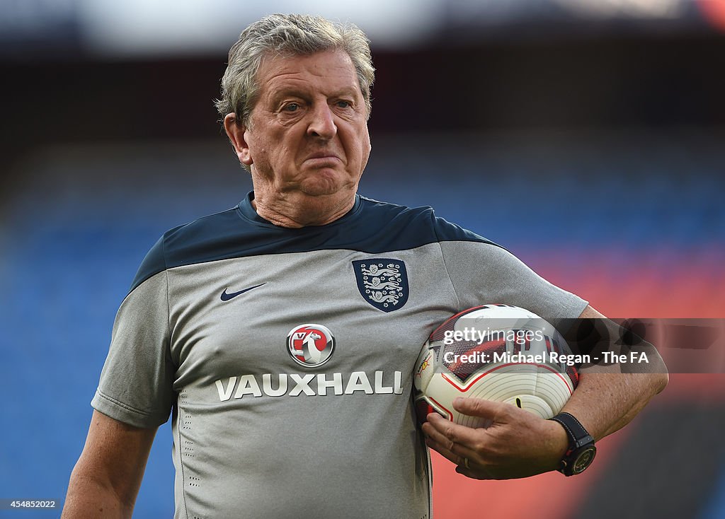 England Training Session And Press Conference