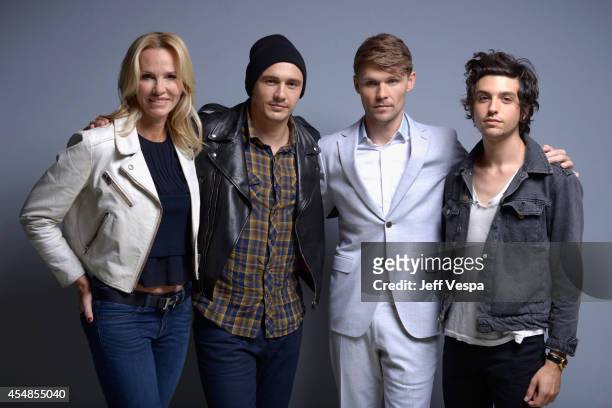 Actress Janet Jones, director James Franco, actor Scott Haze and Jacob Loeb of "The Sound and the Fury" pose for a portrait during the 2014 Toronto...
