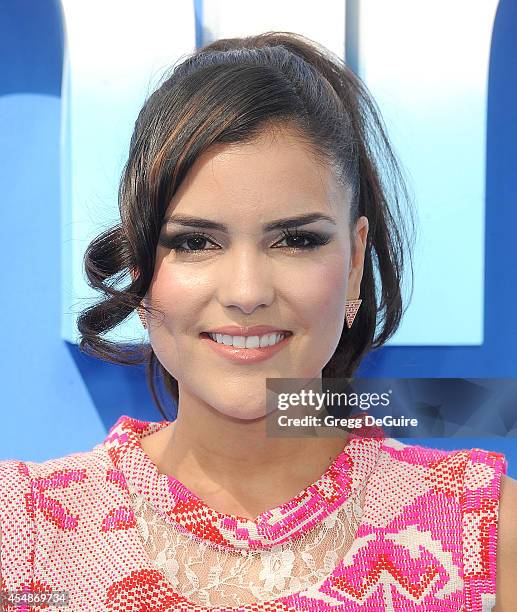 Actress Betsy Landin arrives at the Los Angeles premiere of "Dolphin Tale 2" at Regency Village Theatre on September 7, 2014 in Westwood, California.