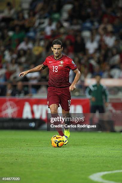 Portugal defender Ricardo Costa during the EURO 2016 qualification match between Portugal and Albania at Estadio de Aveiro on September 7, 2014 in...