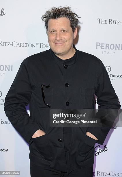 Fashion Designer Isaac Mizrahi attends the HELLO! Canada's 2014 Toronto International Film Festival Gala held at Ritz Carlton on September 6, 2014 in...