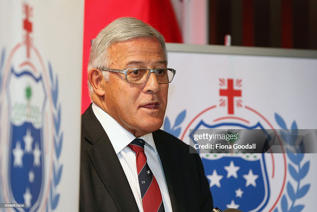 Samoan Rugby Union Press Conference