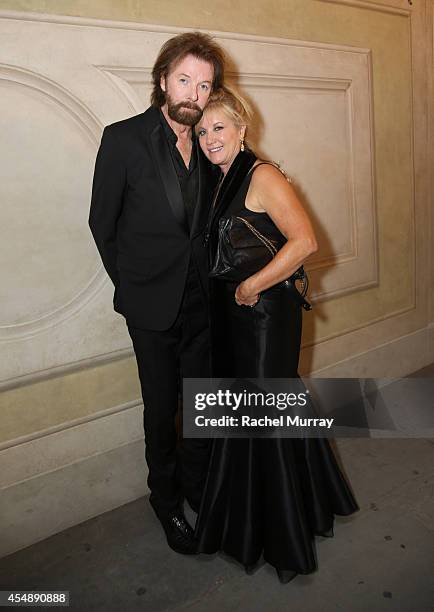 Ronnie Dunn and Janine Dunn attend the Celebrity Fight Night gala celebrating Celebrity Fight Night In Italy benefitting The Andrea Bocelli...