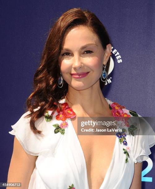 Actress Ashley Judd attends the premiere of "Dolphin Tale 2" at Regency Village Theatre on September 7, 2014 in Westwood, California.