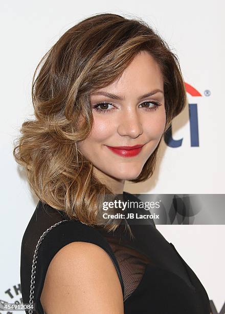 Katharine McPhee attends the 2014 PaleyFestFall TV Previews - CBS on September 7 in Beverly Hills, California.