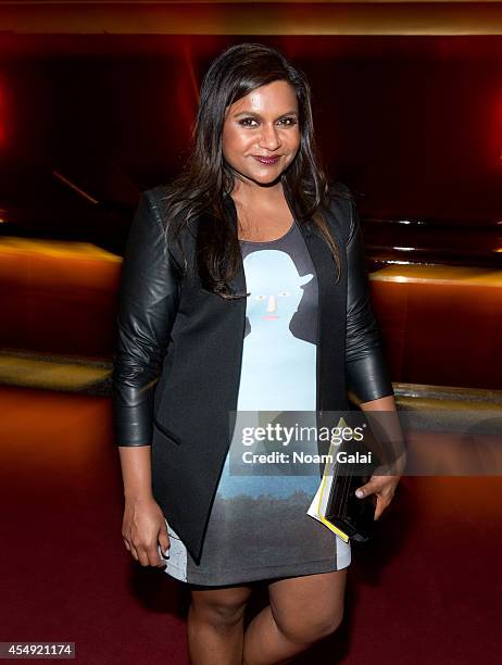 Actress Mindy Kaling attends the Opening Ceremony fashion show during Mercedes-Benz Fashion Week Spring 2015 on September 7, 2014 in New York City.