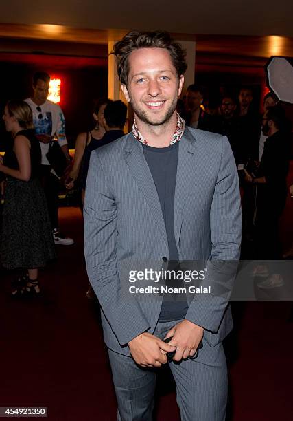 Derek Blasberg attends the Opening Ceremony fashion show during Mercedes-Benz Fashion Week Spring 2015 on September 7, 2014 in New York City.