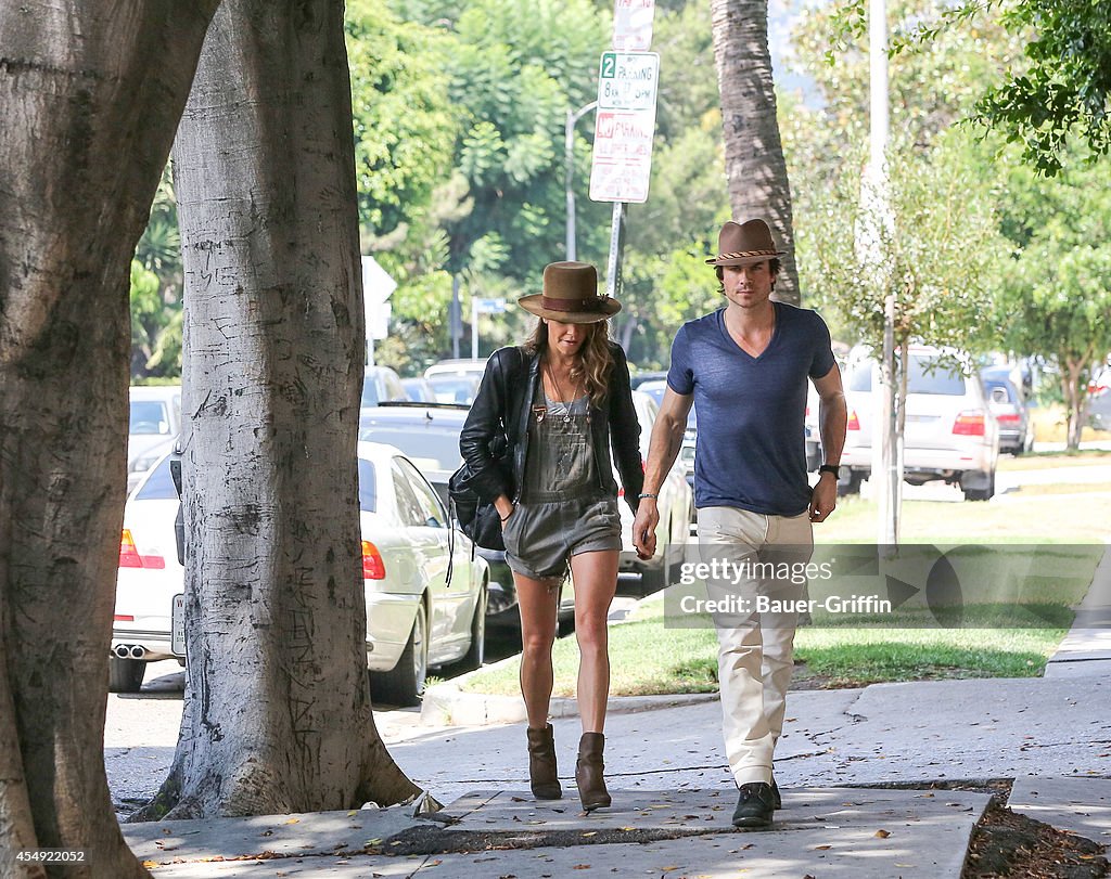 Celebrity Sightings In Los Angeles - September 07, 2014