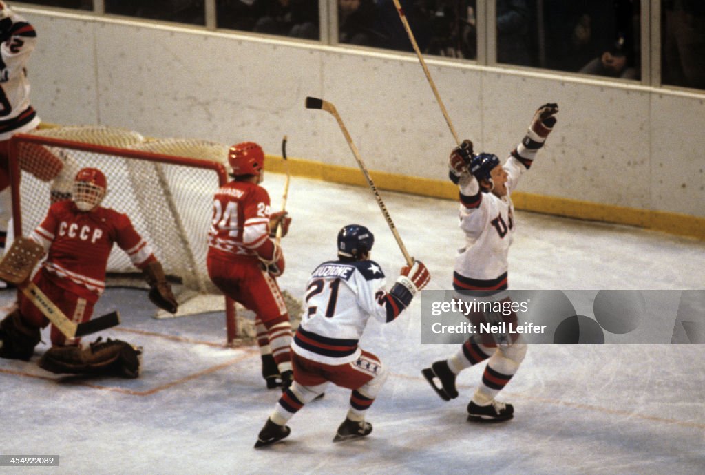 Team USA Hockey vs Soviet Union, 1980 Winter Olympics