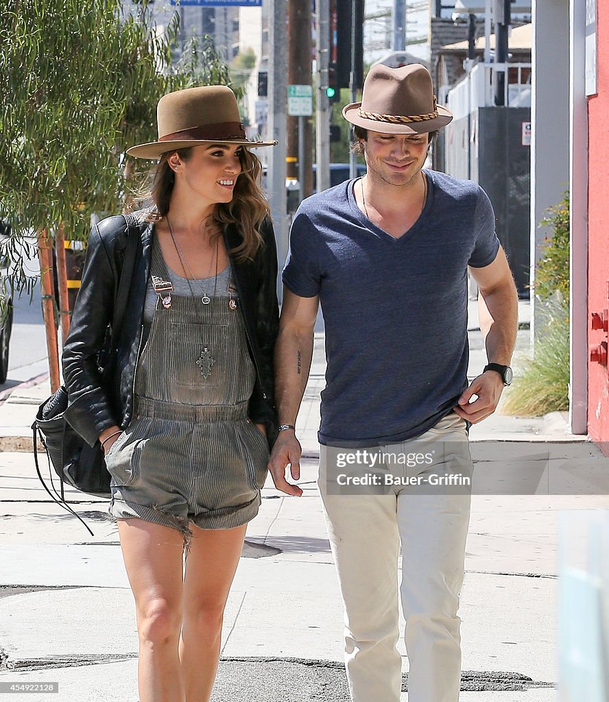 Celebrity Sightings In Los Angeles - September 07, 2014