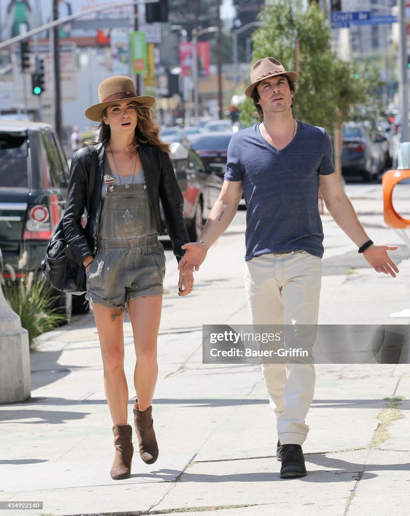 Celebrity Sightings In Los Angeles - September 07, 2014