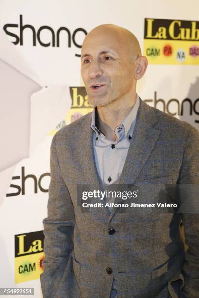 Modesto Lomba attends Shangay Magazine 20th Anniversary in Madrid at teatro Nuevo Alcala on December 10, 2013 in Madrid, Spain.