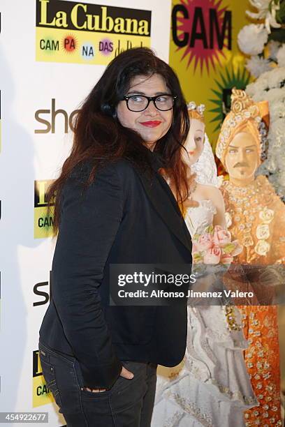 Lucia Etxeberria attends Shangay Magazine 20th Anniversary in Madrid at teatro Nuevo Alcala on December 10, 2013 in Madrid, Spain.