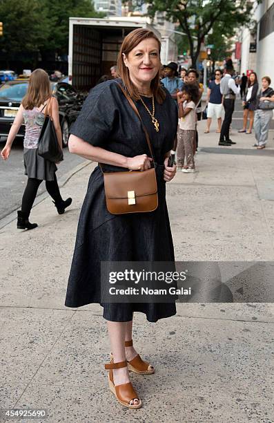 Glenda Bailey attends the Opening Ceremony fashion show during Mercedes-Benz Fashion Week Spring 2015 on September 7, 2014 in New York City.