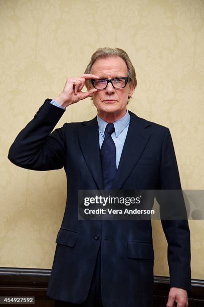 Bill Nighy at the "Pride" Press Conference at The Fairmont Royal York Hotel on September 6, 2014 in Toronto, Ontario.