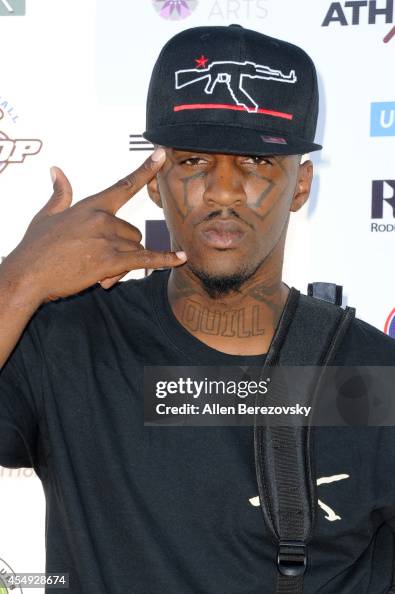 Rapper Daylight attends the 2nd Annual Celebrity Flag Football Game ...
