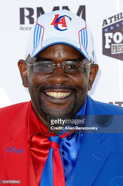 Clipper Darrell attends the 2nd Annual Celebrity Flag Football Game benefiting Athletes VS. Cancer at Granada Hills Charter High School on September...
