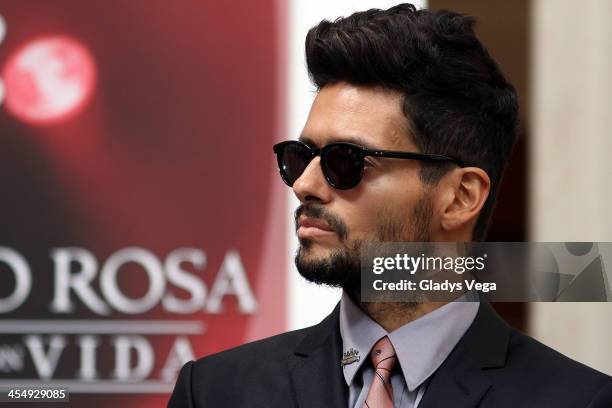 Draco Rosa is honored by Puerto Rico House of Representatives on December 10, 2013 in San Juan, Puerto Rico.