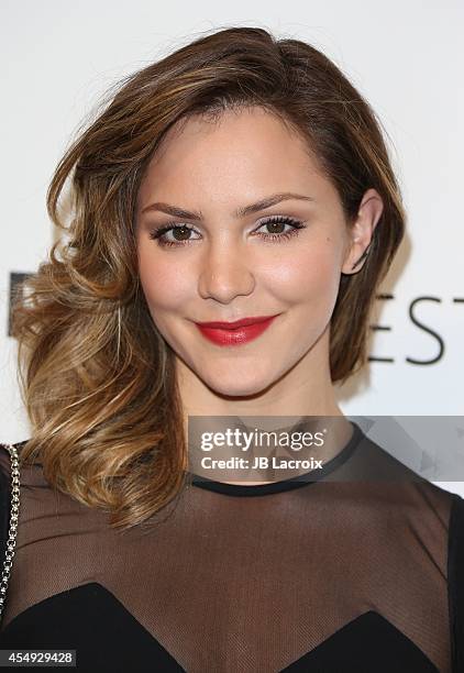 Katharine McPhee attends the 2014 PaleyFestFall TV Previews - CBS on September 7 in Beverly Hills, California.