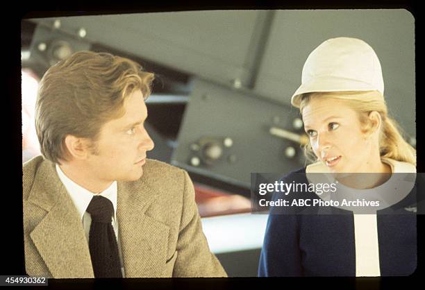 The Takers" - Airdate: December 2, 1972. MICHAEL DOUGLAS;HEIDI VAUGHN