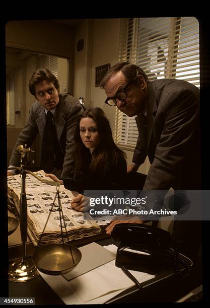 Beyond Vengeance" - Airdate: March 8, 1973. MICHAEL DOUGLAS;DARLEEN CARR;KARL MALDEN