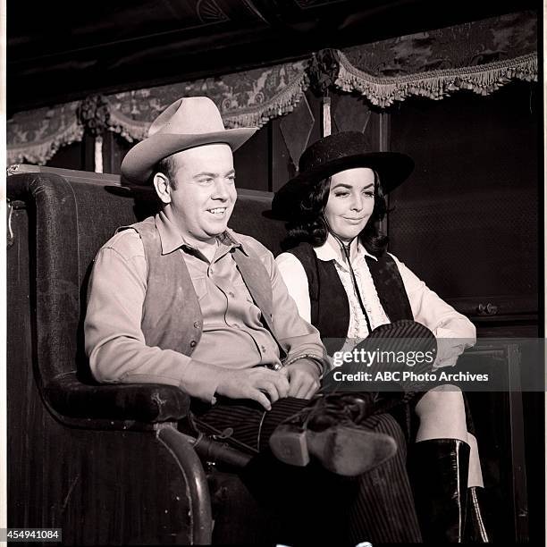 The Not So Good Train Robbery" - Airdate: March 17, 1967. TIM CONWAY;MYRNA FAHEY