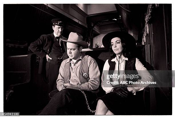 The Not So Good Train Robbery" - Airdate: March 17, 1967. UNKNOWN;TIM CONWAY;MYRNA FAHEY