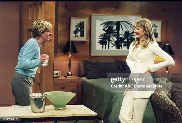 The Puppy Episode" - Airdate: April 30, 1997. ELLEN DEGENERES;LAURA DERN