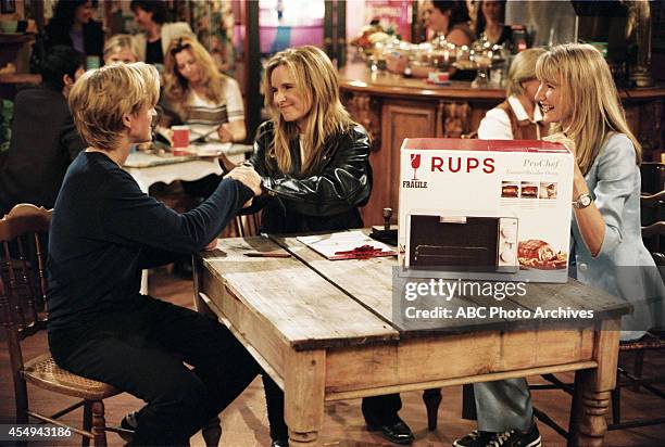 The Puppy Episode" - Airdate: April 30, 1997. ELLEN DEGENERES;MELISSA ETHERIDGE;LAURA DERN