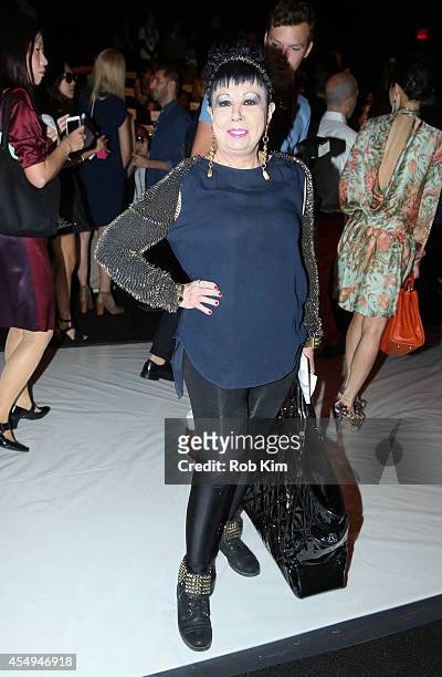 Rosemary Ponzo attends Vivienne Tam during Mercedes-Benz Fashion Week Spring 2015 at The Theatre at Lincoln Center on September 7, 2014 in New York...
