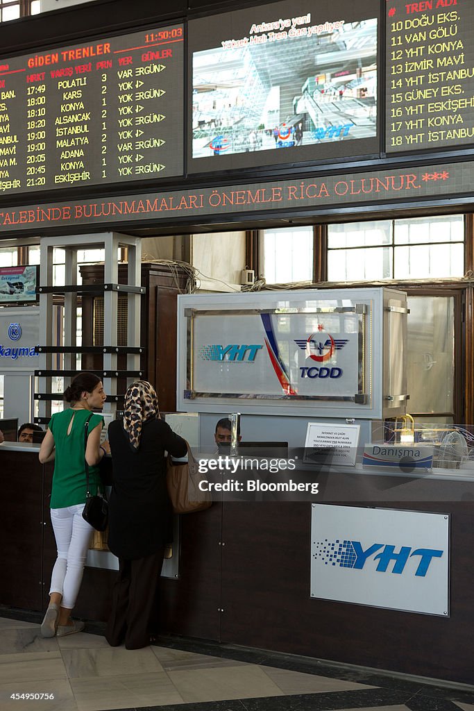 Aboard Turkish Railway's (TCDD) High Speed Rail Link