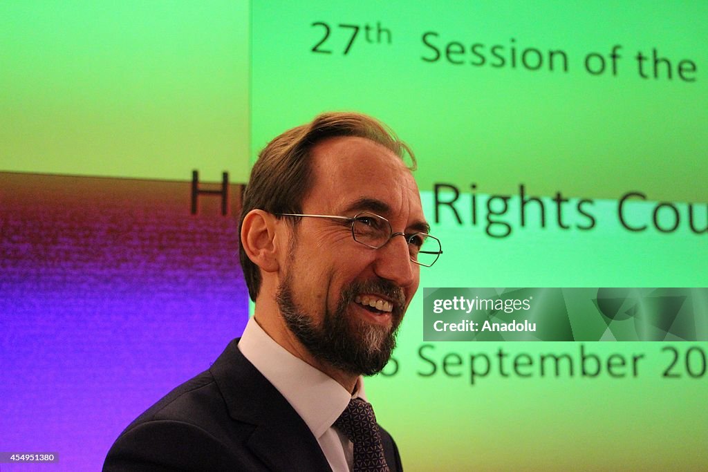 New UN High Commissioner for Human Rights Prince Zeid al Hussein