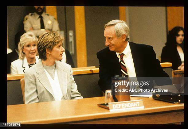 Three Strikes" - Airdate: March 29, 1995. ALICE HIRSON;ELLEN DEGENERES;STEVEN GILBORN