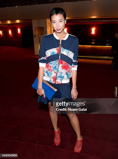 Lily Kwong attends the Opening Ceremony fashion show during Mercedes-Benz Fashion Week Spring 2015 on September 7, 2014 in New York City.