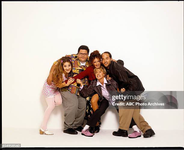 Cast Gallery - Shoot Date: August 22, 1995. CLEA LEWIS;DAVID ANTHONY HIGGINS;JOELY FISHER;ELLEN DEGENERES;JEREMY PIVEN