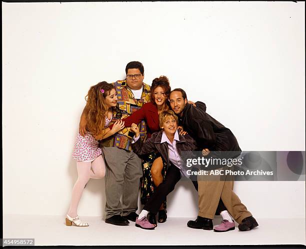 Cast Gallery - Shoot Date: August 22, 1995. CLEA LEWIS;DAVID ANTHONY HIGGINS;JOELY FISHER;ELLEN DEGENERES;JEREMY PIVEN