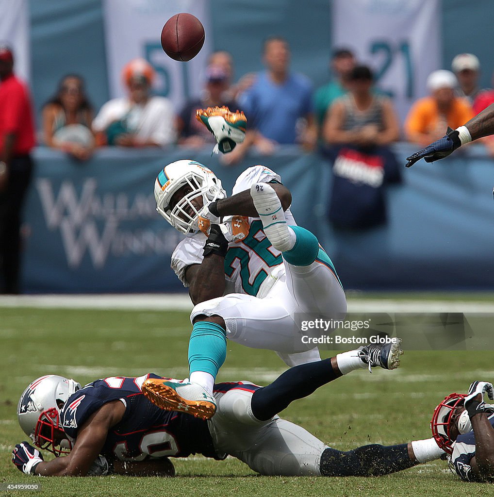 New England Patriots Vs. Miami Dolphins At Sun Life Stadium