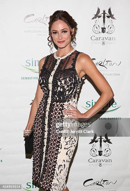 Elizabeth Masucci attends the Simple Skincare & Caravan Stylist Studio Fashion Week Event on September 7, 2014 in New York City.