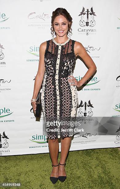 Elizabeth Masucci attends the Simple Skincare & Caravan Stylist Studio Fashion Week Event on September 7, 2014 in New York City.