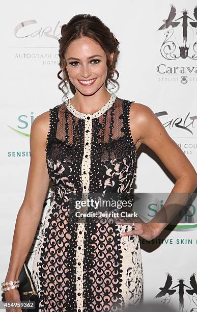 Elizabeth Masucci attends the Simple Skincare & Caravan Stylist Studio Fashion Week Event on September 7, 2014 in New York City.