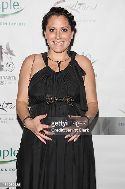 Stacy Igel of Boy Meets Girl attends the Simple Skincare & Caravan Stylist Studio Fashion Week Event on September 7, 2014 in New York City.