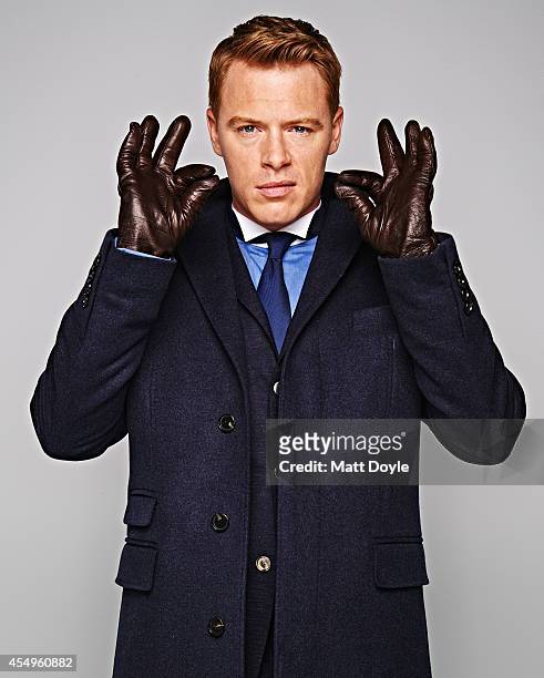 Canadian actor Diego Klattenhoff is photographed for Sharp Magazine on April 13 in New York City. PUBLISHED IMAGE
