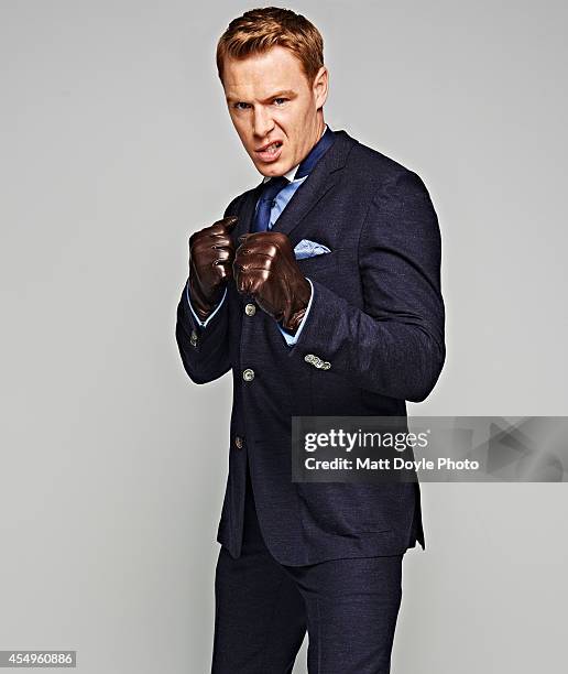 Canadian actor Diego Klattenhoff is photographed for Sharp Magazine on April 13 in New York City.