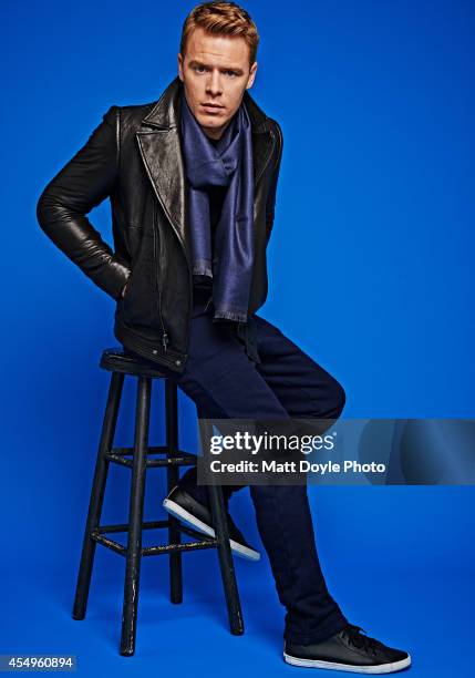 Canadian actor Diego Klattenhoff is photographed for Sharp Magazine on April 13 in New York City. PUBLISHED IMAGE