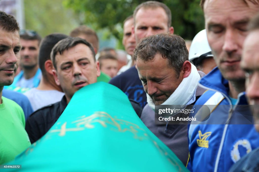Farewell to Bosnian coal mine victims in Zenica