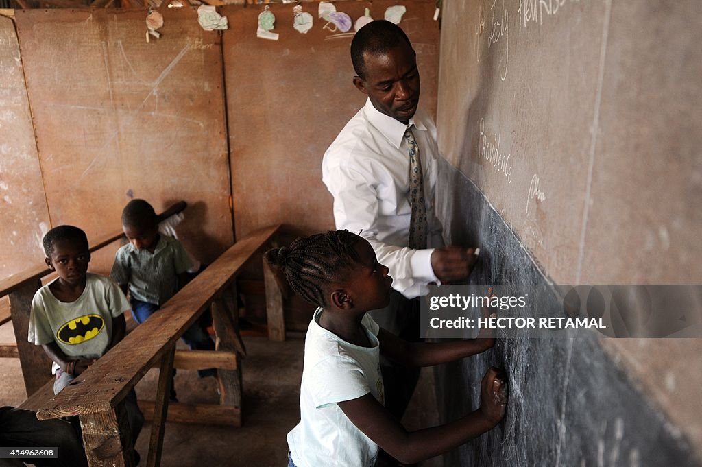 HAITI-EDUCATION-FIRST DAY