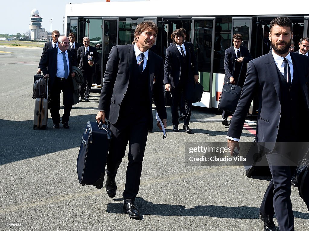 Italy Training Session & Press Conference